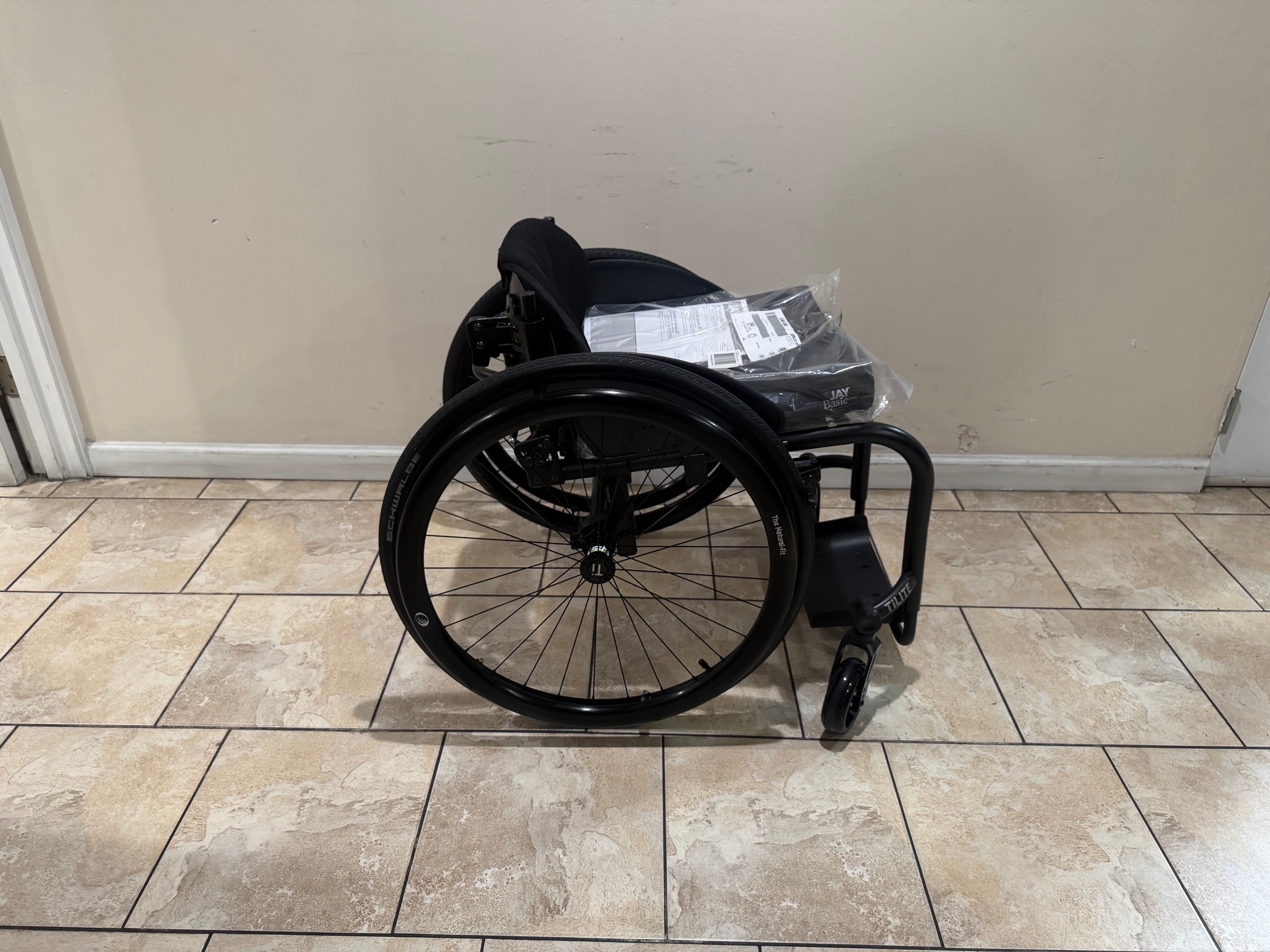 TiLite ZRA Ultra Light Manual Wheelchair