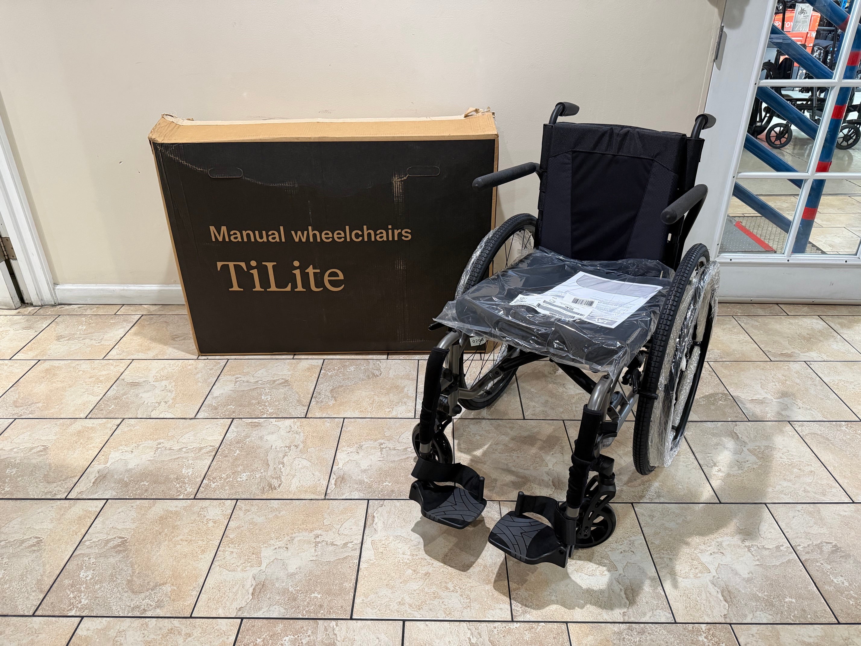 TiLite X Ultra Light Folding Wheelchair