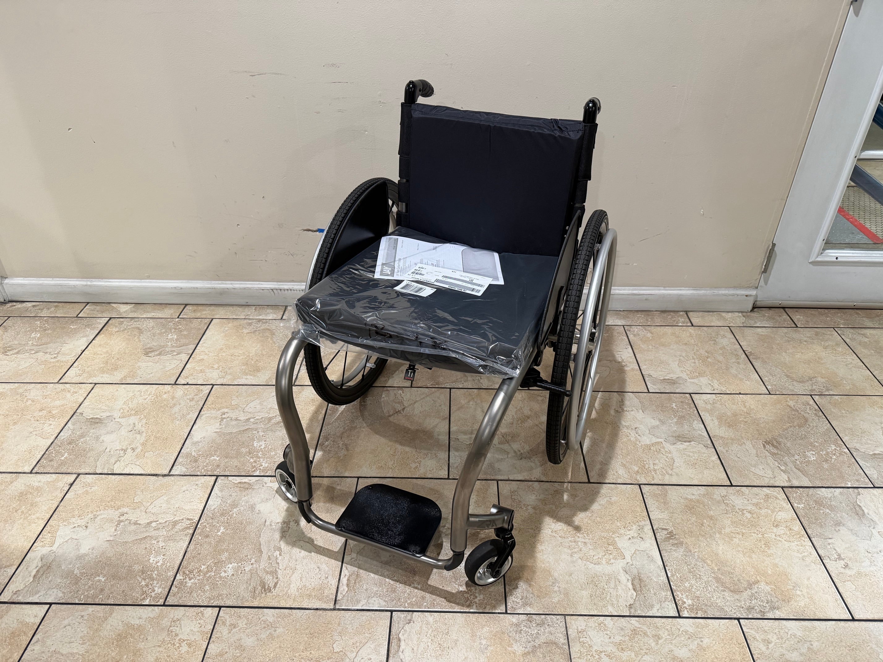 TiLite ZRA Rigid Ultra Light Titianium Wheelchair