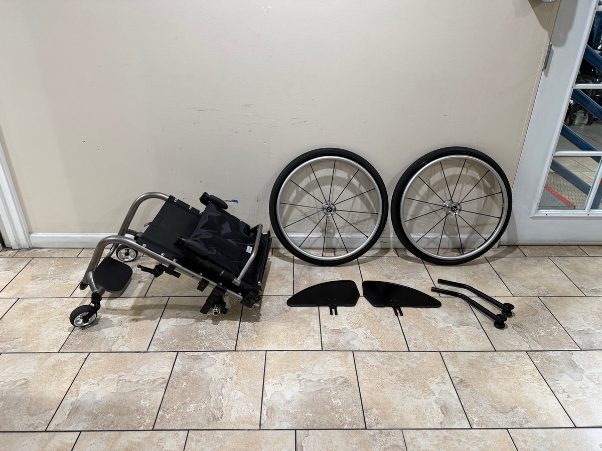TiLite ZRA Rigid Ultra Light Titianium Wheelchair