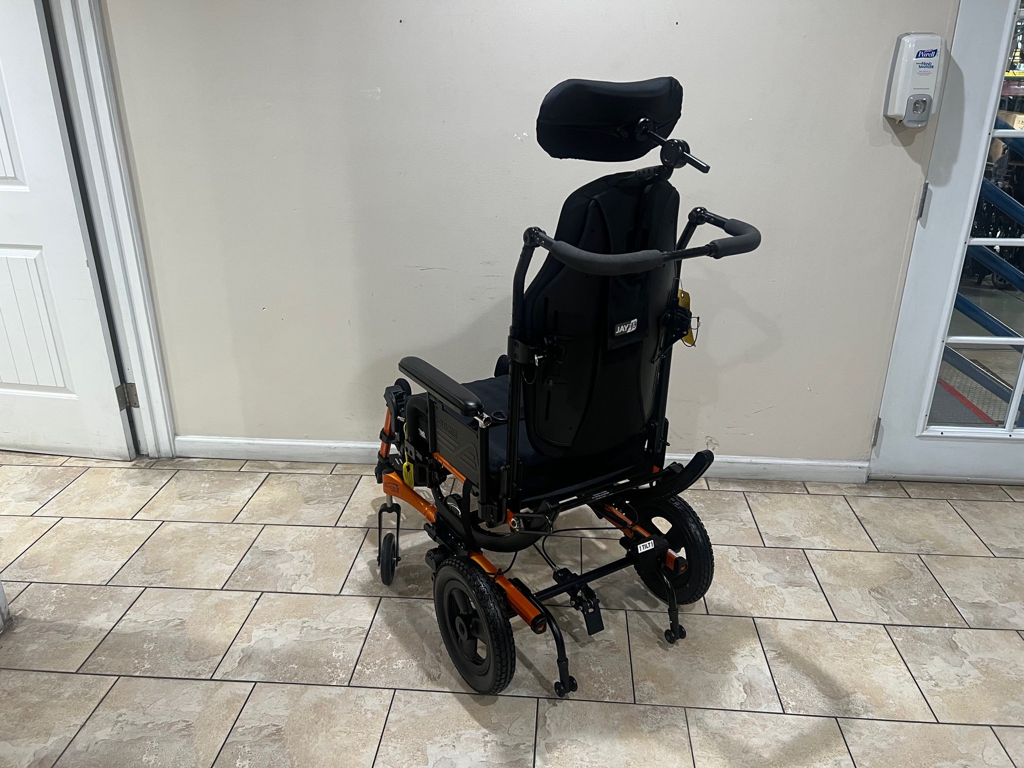 Quickie IRIS SE Tilt-in-Space Manual Wheelchair