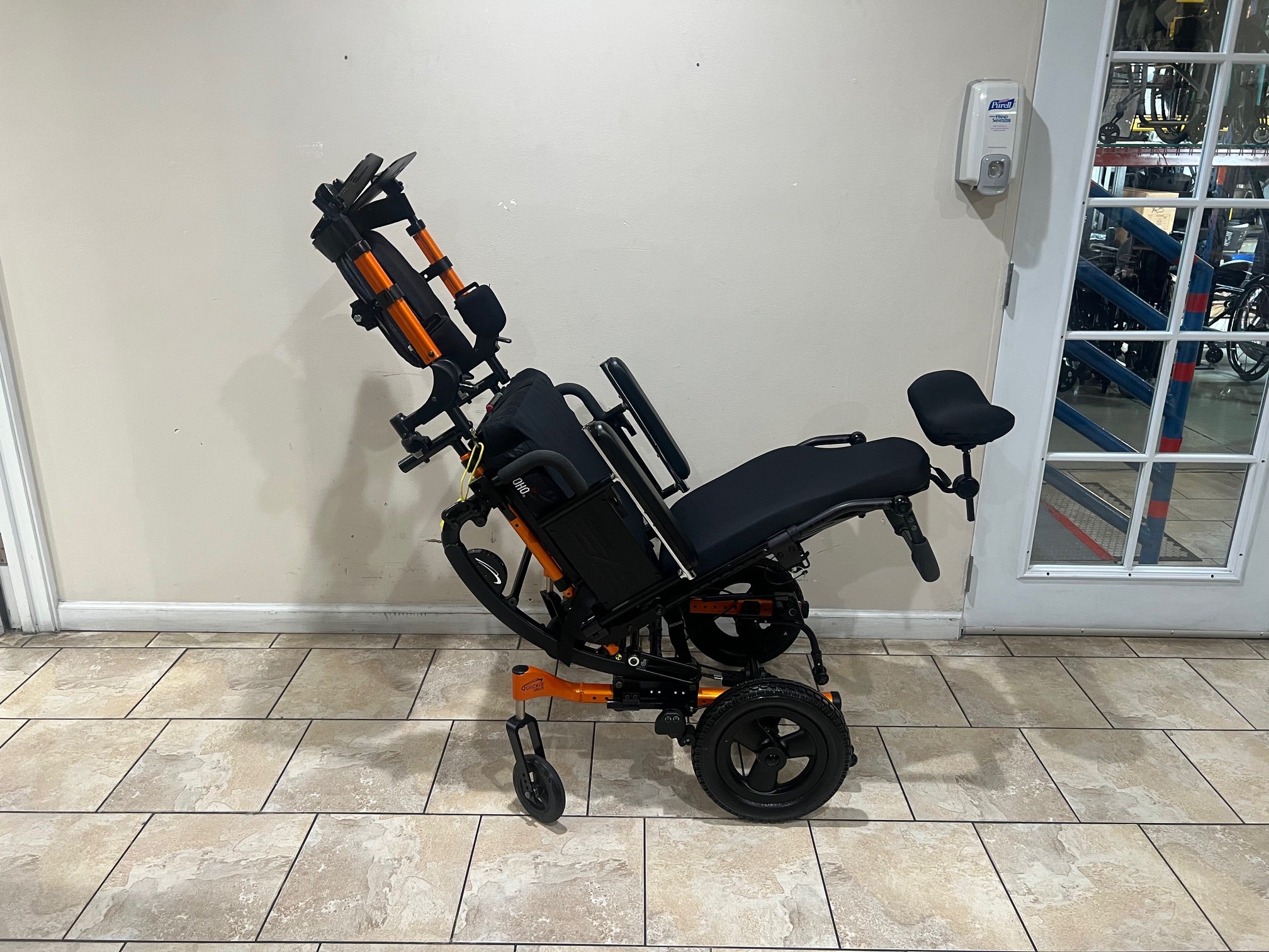 Quickie IRIS SE Tilt-in-Space Manual Wheelchair