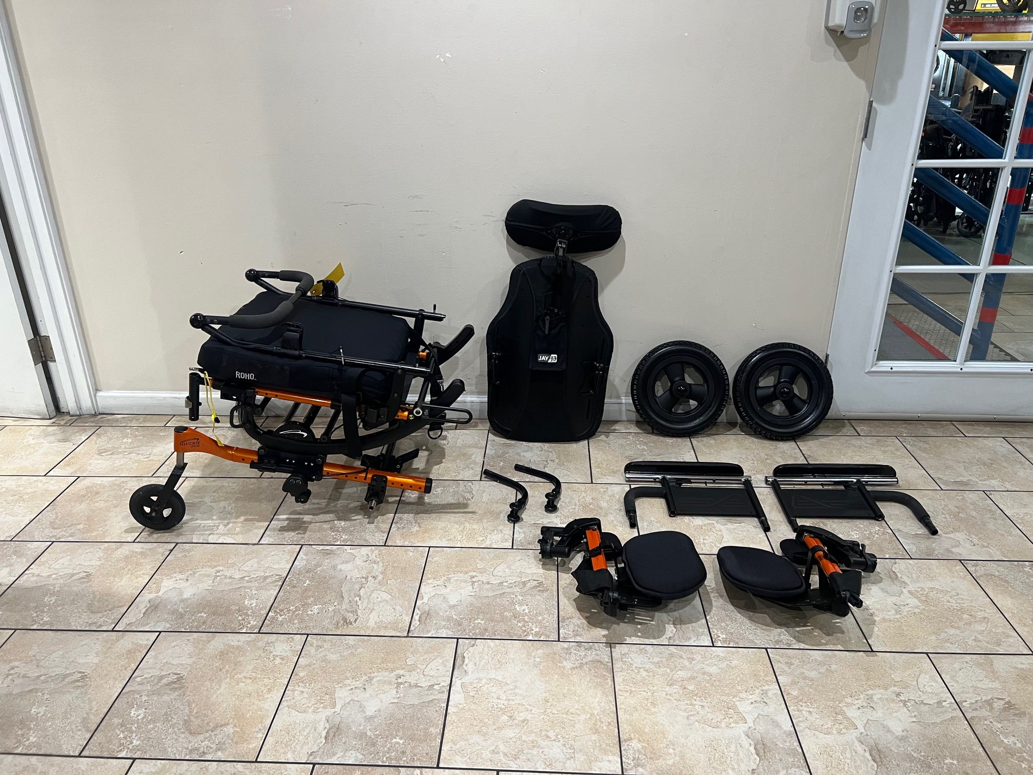 Quickie IRIS SE Tilt-in-Space Manual Wheelchair