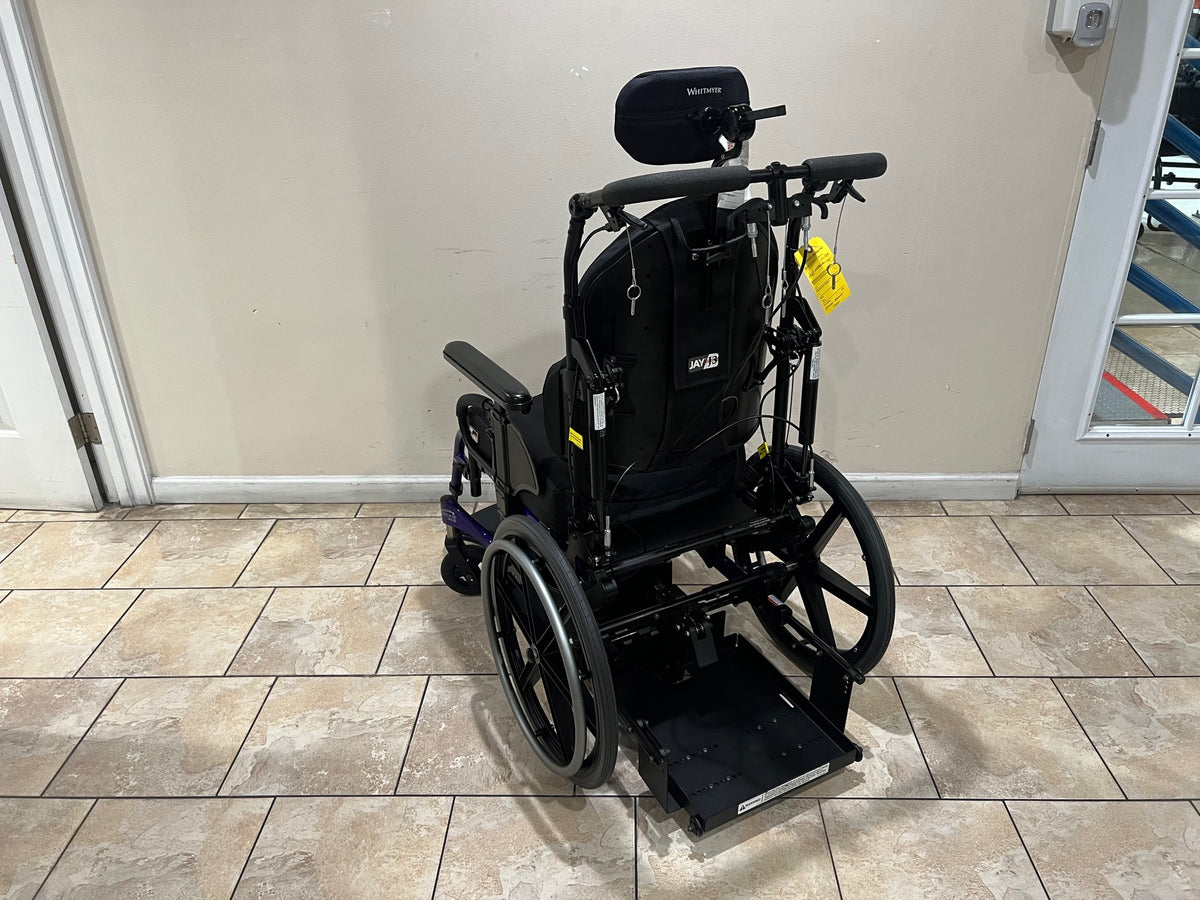 Sunrise Quickie Iris Recliner and Tilt Wheelchair