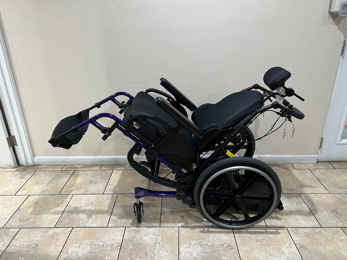 Sunrise Quickie Iris Recliner and Tilt Wheelchair