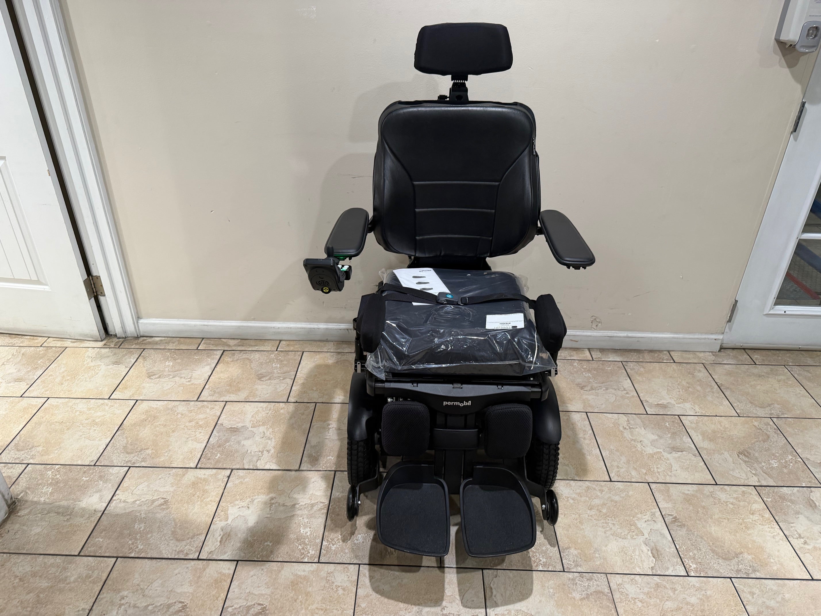 Permobil F3 Corpus Rehab Power Wheelchair with Seat Elevator