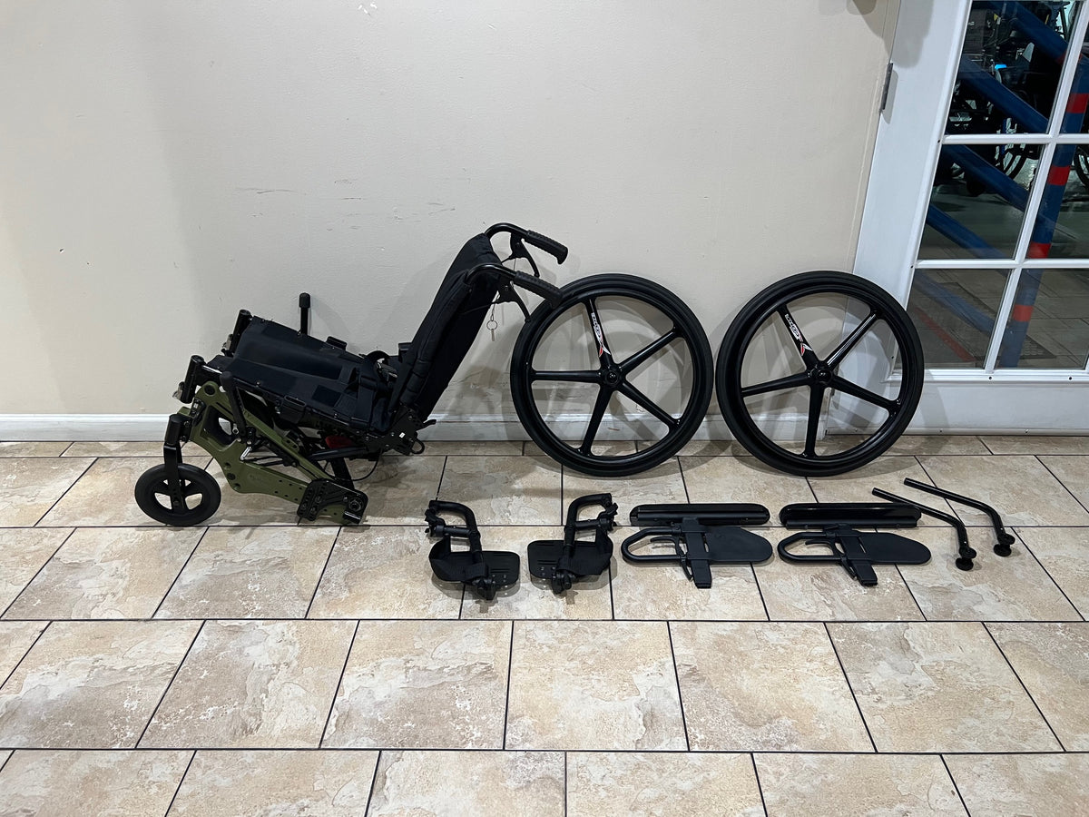 Ki Mobility Liberty FT Tilt-in-Space Folding Wheelchair