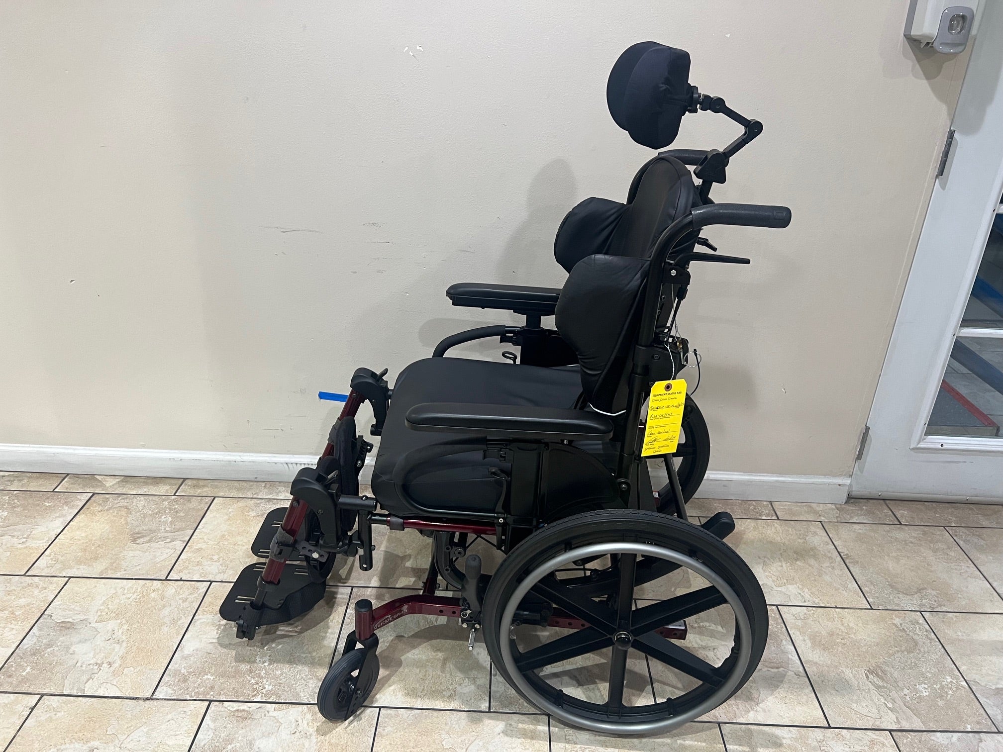 Quickie SR45 Tilt-in-Space Manual Wheelchair