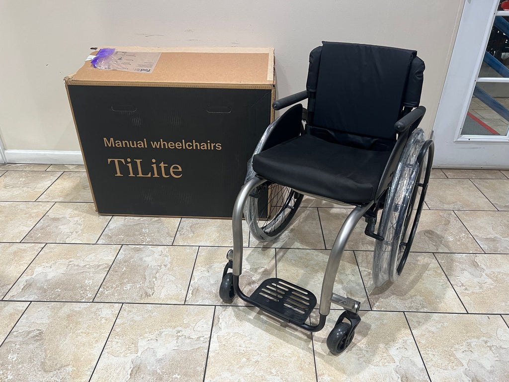 TiLite ZRA Rigid Titanium Ultra Light Wheelchair