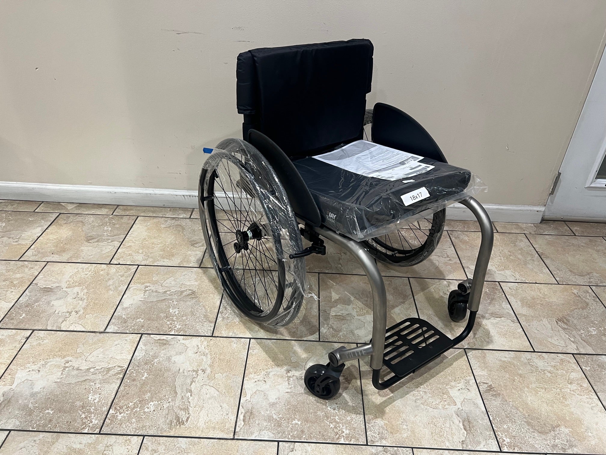 TiLite ZRA Ultra Light Rigid Wheelchair