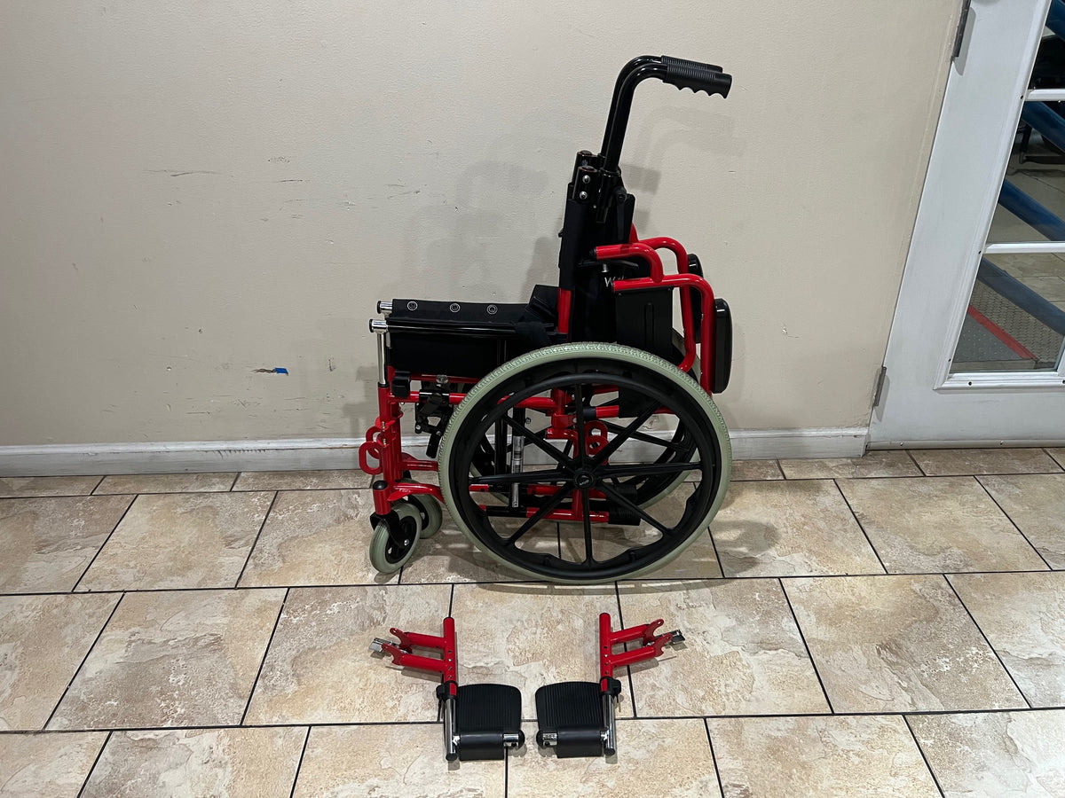 Drive Inspired Wallaby Pediatric Folding Wheelchair