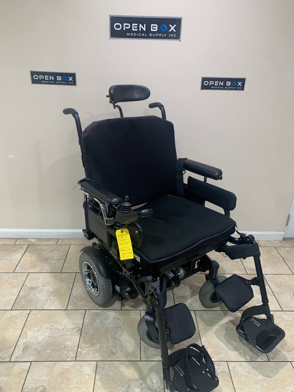 Quickie S-636 Heavy Duty Power Tilt Wheelchair