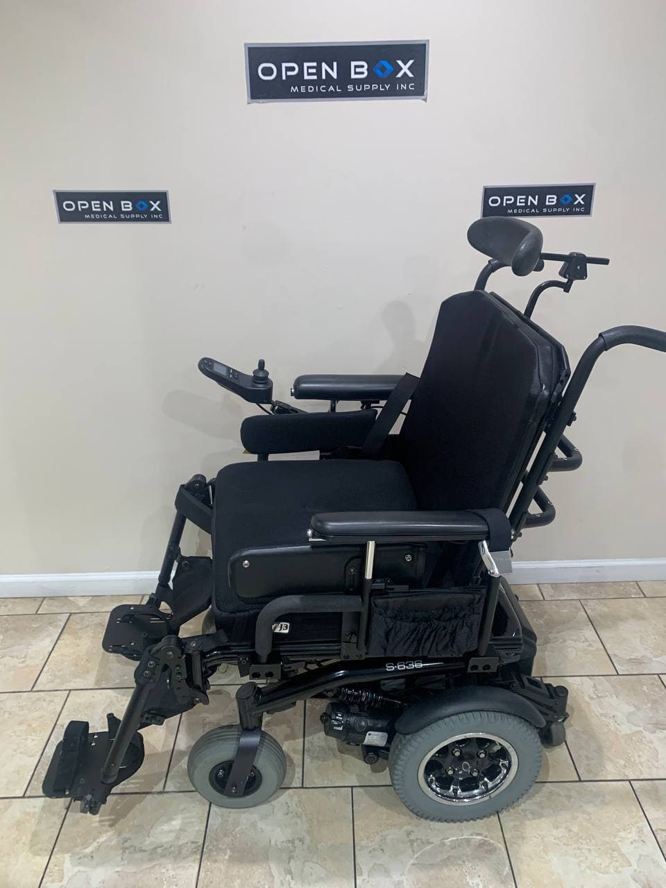 Quickie S-636 Heavy Duty Power Tilt Wheelchair