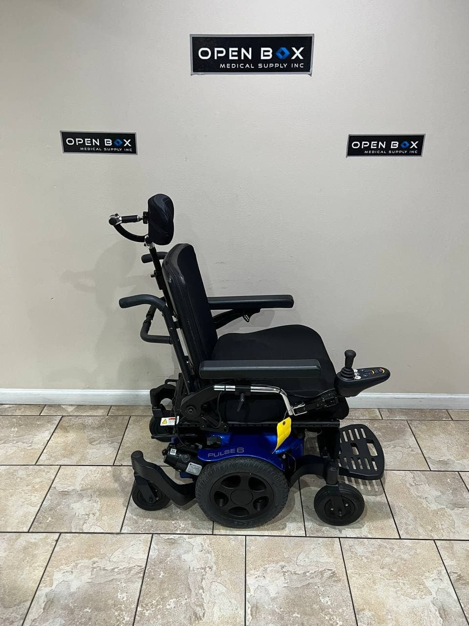 Quickie Pulse 6 Electric Wheelchair with Tilt