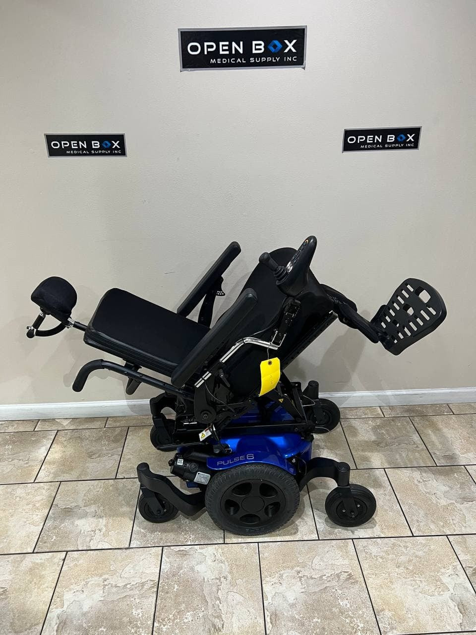 Quickie Pulse 6 Electric Wheelchair with Tilt