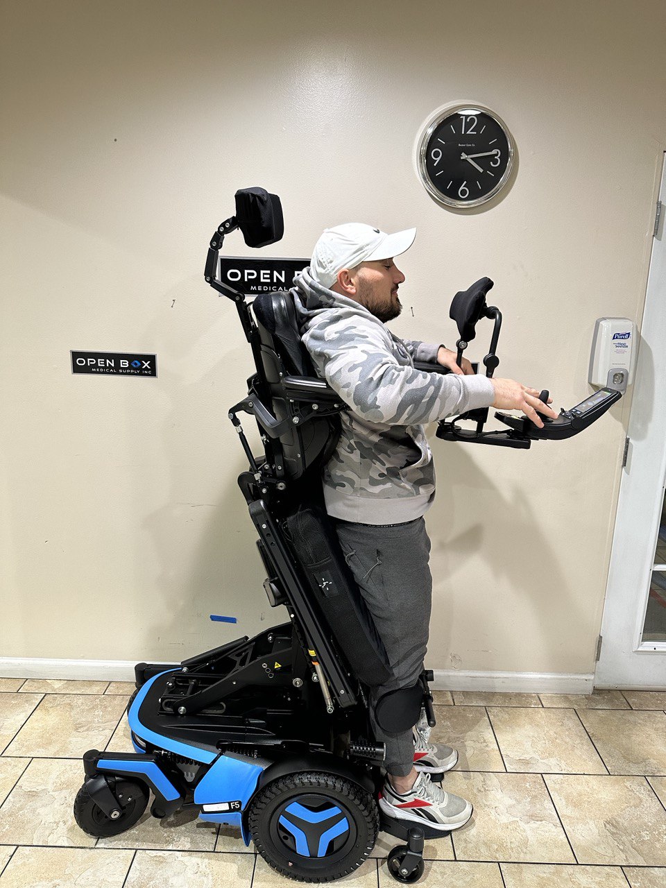 Permobil F5 Standing Power Wheelchair