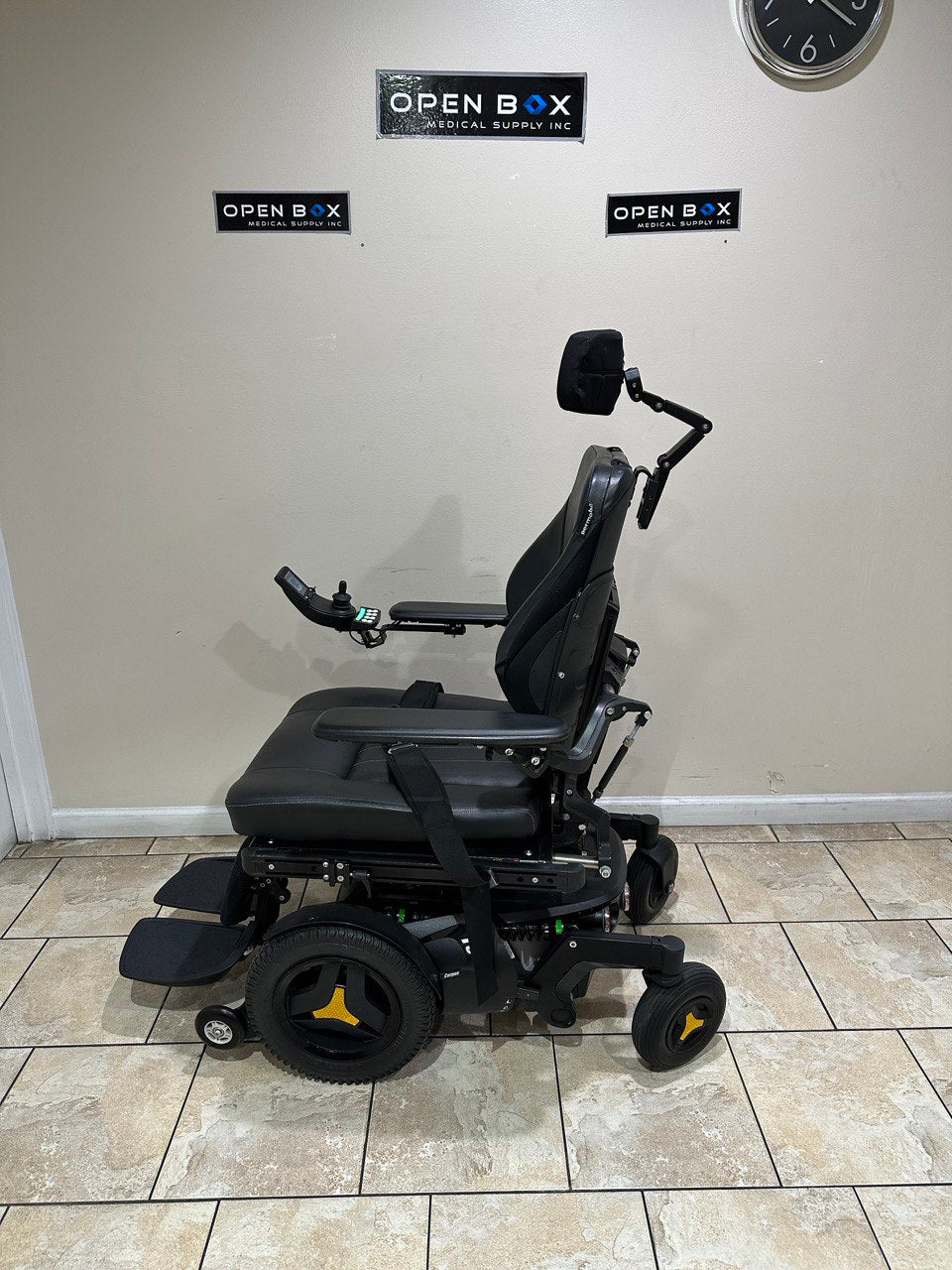 F3 Rehab Power Chair with a Table