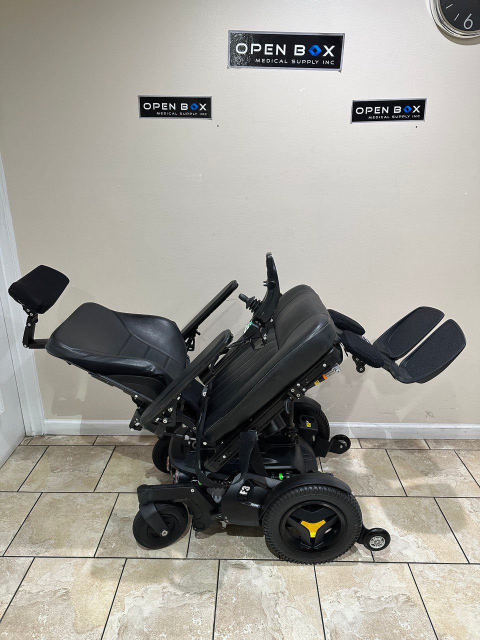 F3 Rehab Power Chair with a Table