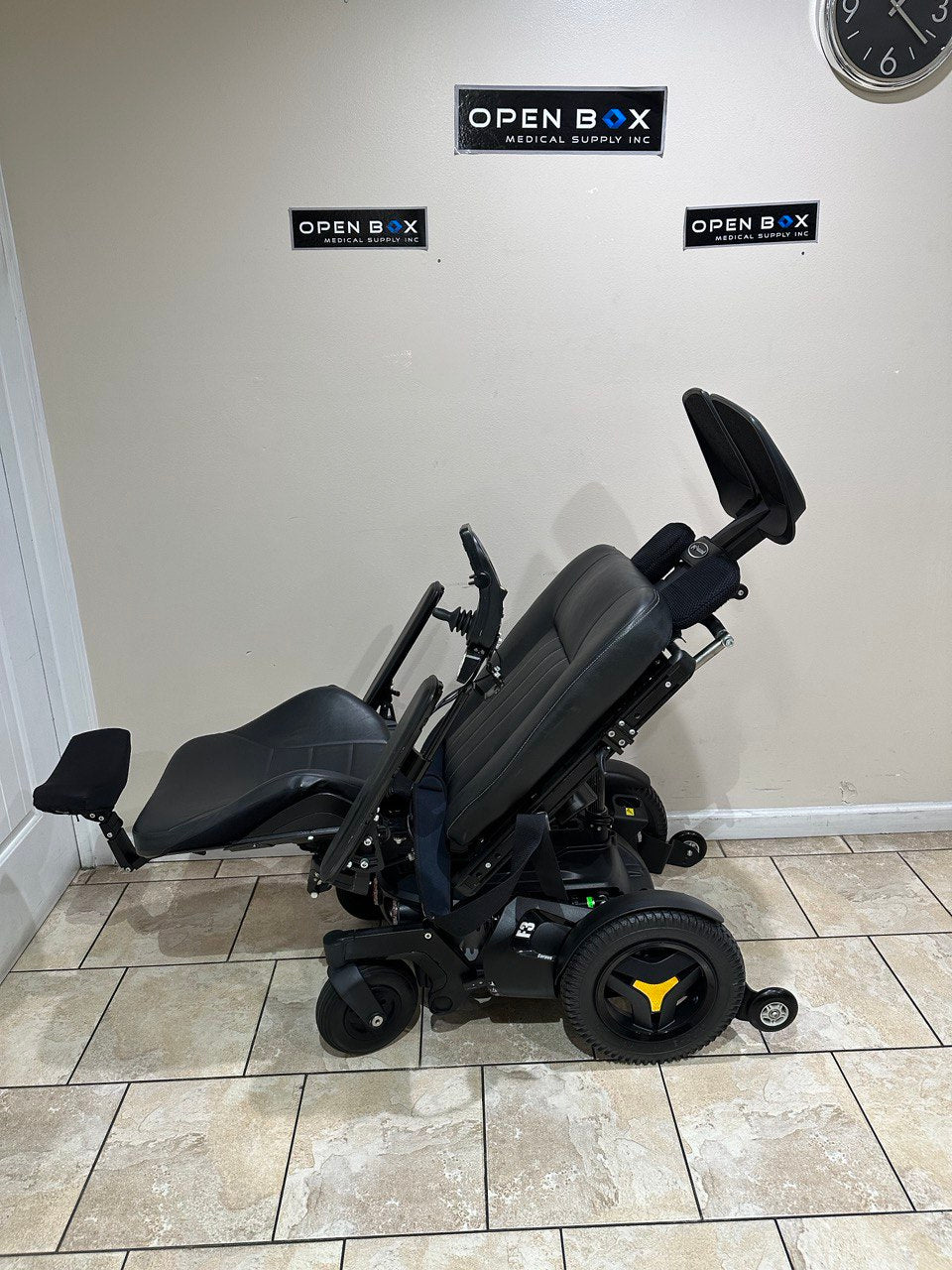 F3 Rehab Power Chair with a Table